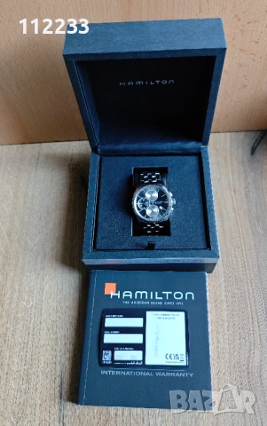 ЦЕНА САМО ЗА ДНЕС Hamilton Jazzmaster Auto Chrono, снимка 3 - Мъжки - 53491292