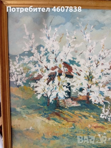 Картина 65/ 32 см, снимка 3 - Картини - 53846393