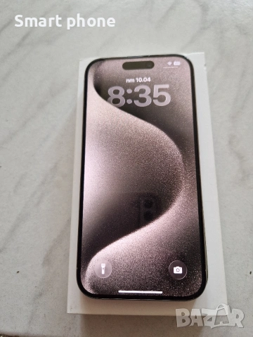 iPhone 15 Pro Natural Titanium -256gb, снимка 5 - Apple iPhone - 54170618