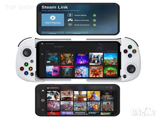 Контролер за Iphone ShanWan Q11Pro Mobile Game Controller за iphone, снимка 3 - Аксесоари за Apple - 48623646