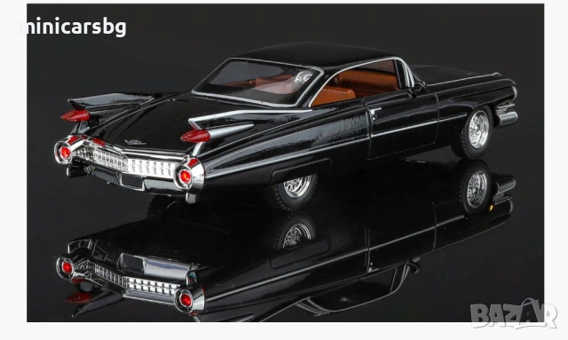 Метални колички: Cadillac Eldorado 1959, снимка 7 - Колекции - 54248689