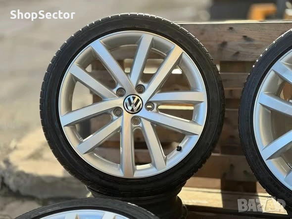 5х112 Джанти 18 Цола Фолксваген Голф Кади Тоуран 5x112 VW Golf, снимка 3 - Гуми и джанти - 53277173