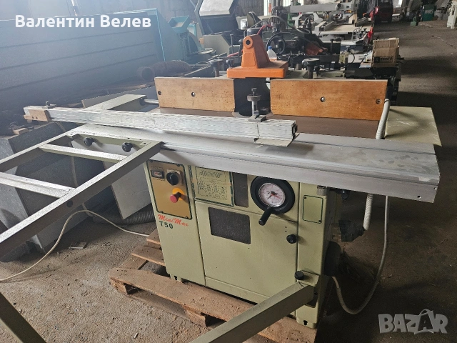 фреза с карета-SCM ,шпиндел ф 30мм.