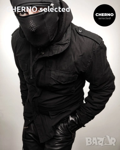 Мъжко черно полево яке BRANDIT M-65 Classic Field Jacket Black 2-in-1 – L – Ново, снимка 3 - Якета - 53759358