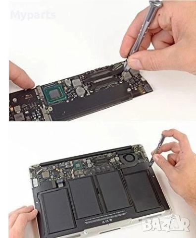 Комплект инструменти за отваряне и ремонт на Apple Macbook Pro и Air, снимка 6 - Лаптоп аксесоари - 45226287
