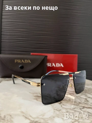 Prada Слънчеви Очила С UV400 Защита С Калъф, Кърпа И Сертификат - 5 Модела 😎🕶 Код VF5, снимка 3 - Слънчеви и диоптрични очила - 50980365