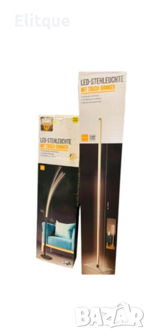 LED подова лампа със сензорен димер