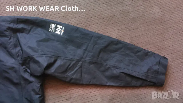 HELLY HANSEN 71043 Manchester Waterproof Shell Jacket Work раз L работно яке водонепромукаемо W4-242, снимка 5 - Якета - 47141662