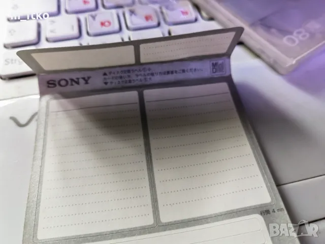 SONY Neige Minidiscs 80 Min, снимка 15 - Декове - 49774302