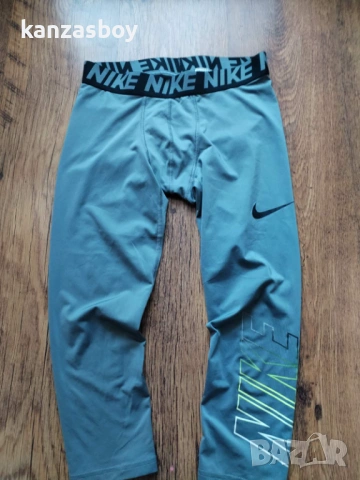 Nike Base Layer 3/4 Compression Training Tights - мъжки фитнес клин ХЛ УМАЛЕН, снимка 6 - Спортни дрехи, екипи - 53816740