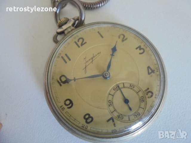 № 8381 Стар джобен часовник Junghans  