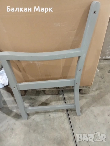 Дървена градинска пейка с масичка (150х50) – Внос от Германия, снимка 17 - Градински мебели, декорация  - 54029729