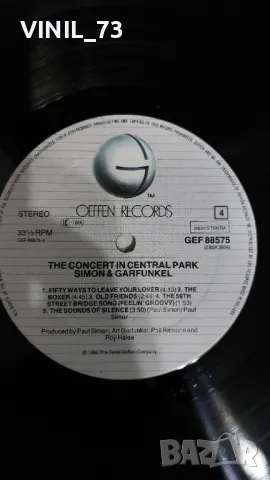 Simon And Garfunkel – The Concert In Central Park, снимка 8 - Грамофонни плочи - 48374824