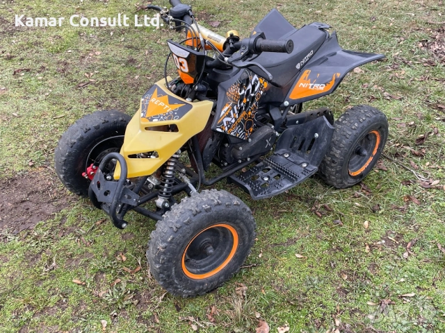 Детско бензиново ATV Nitro Repti, снимка 4 - Детски велосипеди, триколки и коли - 52974356