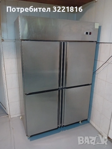 Хладилен шкаф двоен, снимка 3 - Хладилни витрини и фризери - 53192364