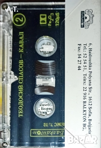 Теодосий Спасов , снимка 2 - Аудио касети - 52529581