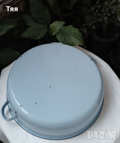 Голяма емайлирана тава с улей , снимка 3 - Съдове за готвене - 52557675