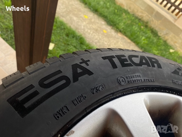 4бр. Зимни гуми 215/60/17 ESA Tecar SuperGrip PRO 96H DOT2323, снимка 5 - Гуми и джанти - 52131835