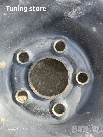 Железни джанти 5.100 15 , снимка 3 - Гуми и джанти - 53922788