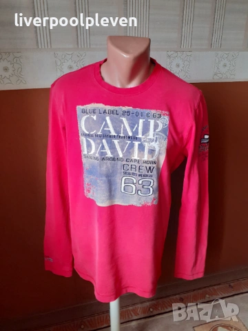 👉Camp David Original М ефектна, снимка 2 - Блузи - 53931629