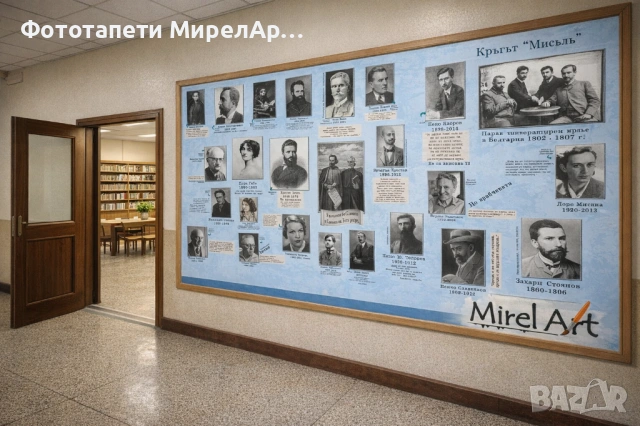 Фототапет за Училище или Библиотека Писатели