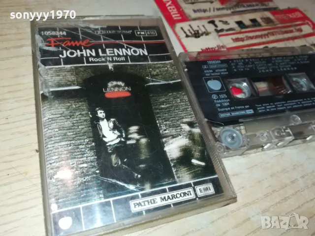 JOHN LENNON-ORIGINAL TAPE-MADE IN FRANCE 0903251918, снимка 3 - Аудио касети - 49425104