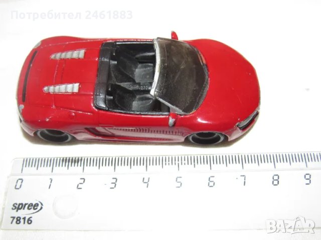 1/55 Siku Audi R8 Spyder количка., снимка 7 - Колекции - 48256403