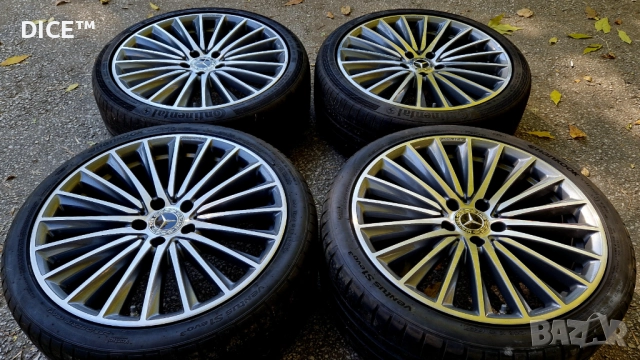 AMG Мерцедес 19 5х112 лети джанти Mercedes C class w206, снимка 3 - Гуми и джанти - 52074809