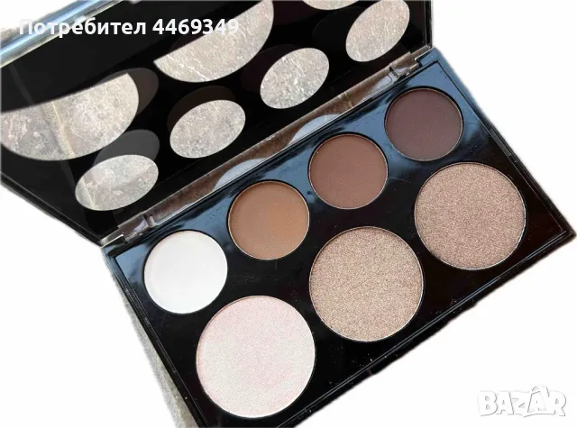 Различни палитри с гримове , снимка 4 - Козметика за лице - 50239749