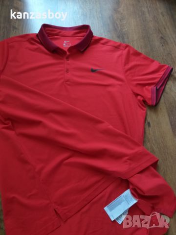 Nike Court Polo Tennis Shirt - страхотна мъжка тениска ХЛ КАТО НОВА, снимка 8 - Тениски - 46276704