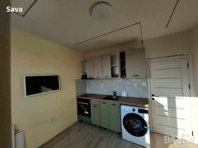 давам двустаен апартамент под наем фул макс център панорама юг нов