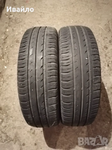 Продавам 2 броя летни гуми 185.65.15 на 1 сезон дот 2020 Контентал 