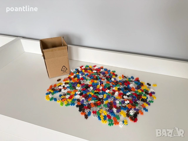 НОВ конструктор Plus Plus 600 части Лего Lego, снимка 3 - Конструктори - 53389187