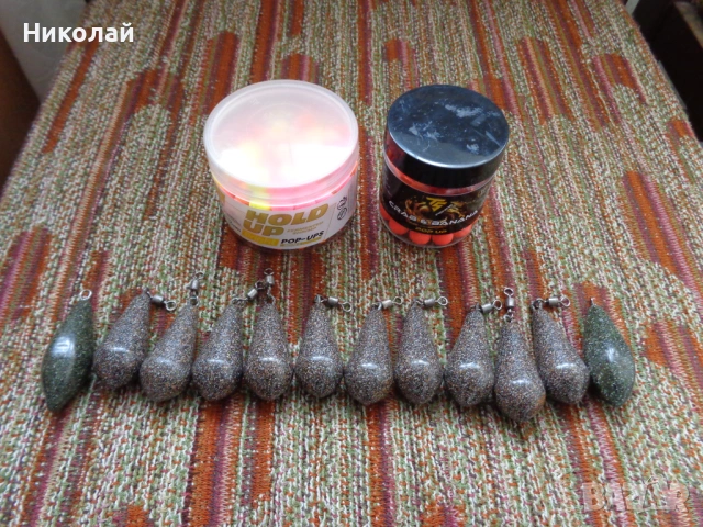 Шаранджийски неща,олова,течна храна(Tuna L030),Pop-Up топчета.