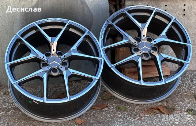 Джанти за Мерцедес Mercedes 19 “ цола 5х112 чисто нови 4х8.5 4Matic, снимка 4 - Гуми и джанти - 50919999