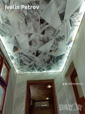 Интериорни 3Д опънати тавани, декоративни мазилки, гипсокартон и др., снимка 8 - Ремонти на къщи - 39124930
