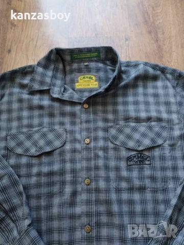 camel trophy safari shirt adventure wear - мъжка колекционерска риза ХЛ, снимка 5 - Ризи - 51646783