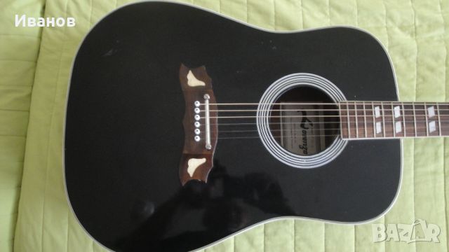 Продавам качествена акустична китара, снимка 4 - Китари - 46129059