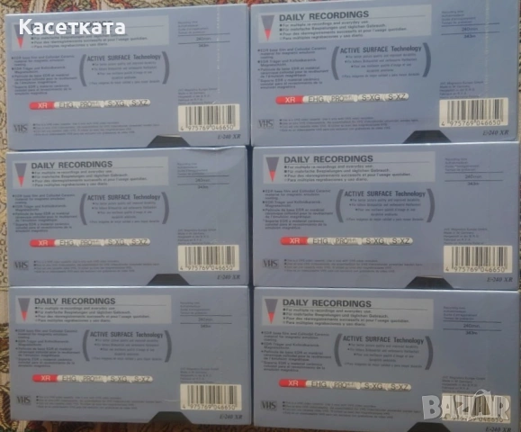 Видеокасети VHS JVC XR 240 мин., снимка 2 - Други жанрове - 54015966