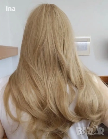 Руса гъста красива перука, снимка 6 - Аксесоари за коса - 54245595