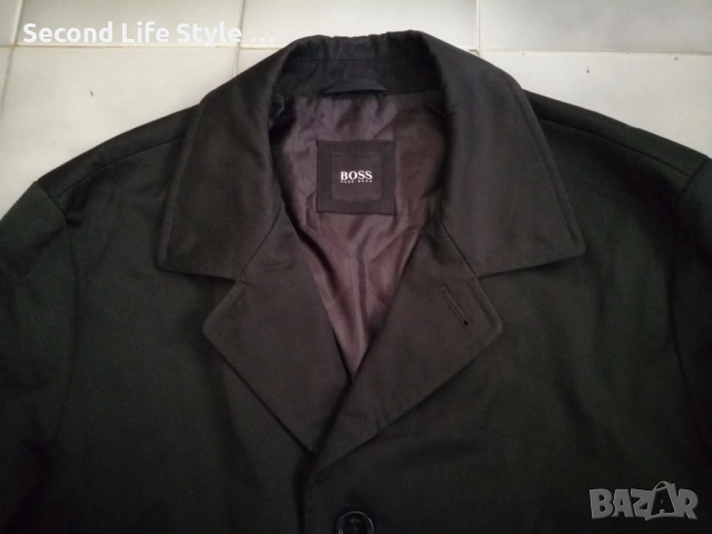 Hugo Boss оригинално мъжко водоустойчиво яке палто р-р XXL (EU 54), снимка 5 - Палта - 53727318