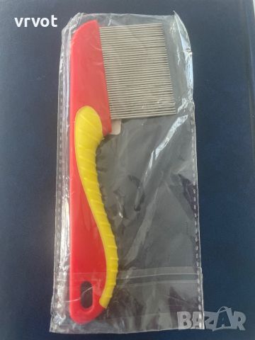 Гребен с дръжка за въшки - Практичен инструмент за премахване на въшки, снимка 1 - Други - 45607205