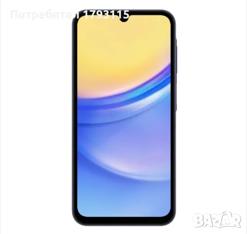 Смартфон Samsung Galaxy A15, Dual SIM, 4GB RAM, 128GB, 4G, Blue Black, снимка 2 - Samsung - 48407762