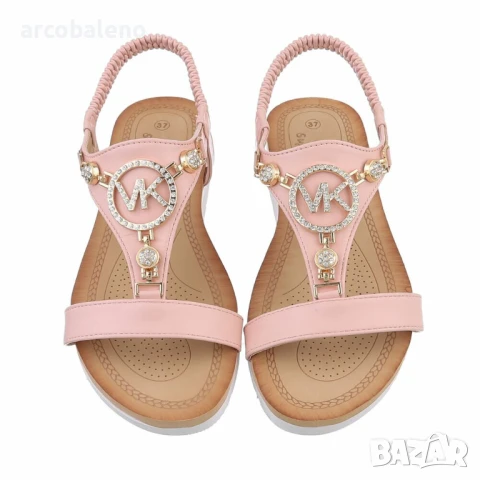 Дамски сандали на клин, 4цвята , снимка 13 - Сандали - 45497053