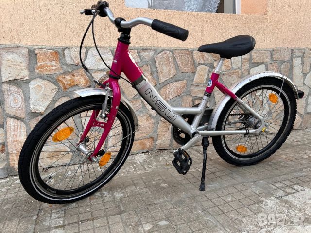 Алуминиев детски велосипед 20 цола, снимка 3 - Велосипеди - 45286489