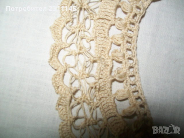 якичка плетена на една кука., снимка 4 - Колиета, медальони, синджири - 53621595