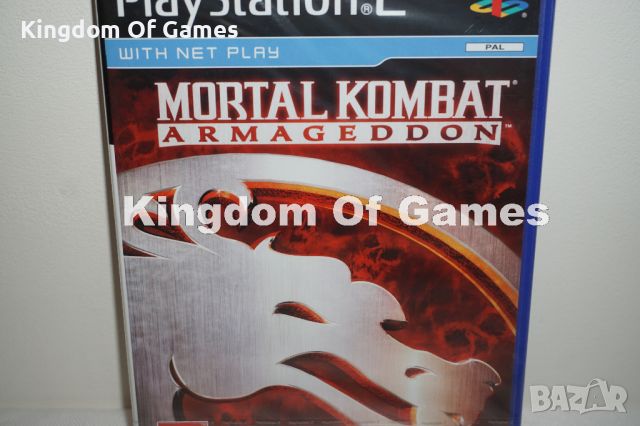 Чисто Нова Оригинална Запечатана Игра За PS2 Mortal Kombat Armageddon, снимка 3 - Игри за PlayStation - 42383085