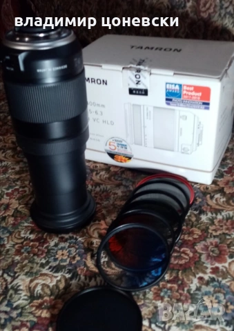 TAMRON 18-400 F/3.5-6.3 и DI II VC HLD за Никон F  нов.     850евро, снимка 3 - Обективи и филтри - 53247984