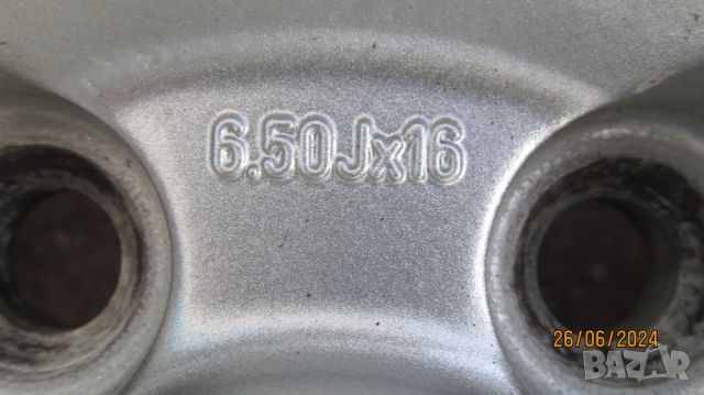 Алуминиеви джанти 5x100 мм.16 цола за vw Golf , Skoda, Toyota, Subaru, снимка 5 - Гуми и джанти - 46384824