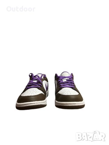 Обувки Jordan 1 Low Purple Mocha, номер: 42.5, снимка 3 - Спортни обувки - 45101881